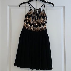 Sequined Formal Dress